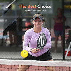 niupipo Explorer Pickleball Paddle - Fiberglass, USA Approved Professional Pickleball Paddles, Polypropylene Honeycomb Core, Ultra Cushion, 4.5″ Grip Size, Mid-Weight with Cover, for Advanced Players