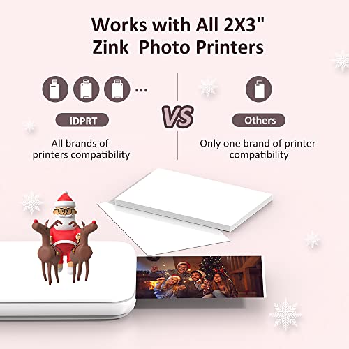 IDPRT 2X3'' Zink Photo Paper