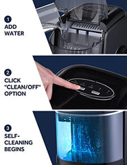Free Village Ice Maker Machine for Countertop