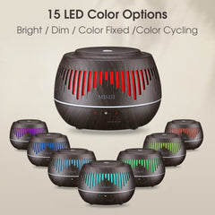 MISIJI Aromatherapy Diffuser with 10 Essential Oils Set