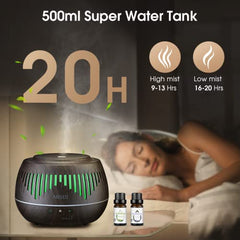 MISIJI Aromatherapy Diffuser with 10 Essential Oils Set