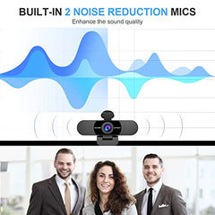 EMEET 1080P Webcam with Microphone