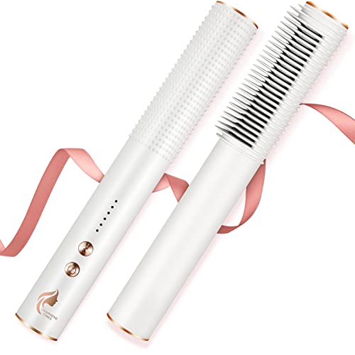 Graphene Times 2-in-1 Hair Straightener Brush