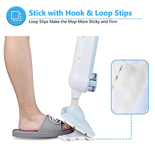 Doker 4-Pack Microfiber Mop Head Pads
