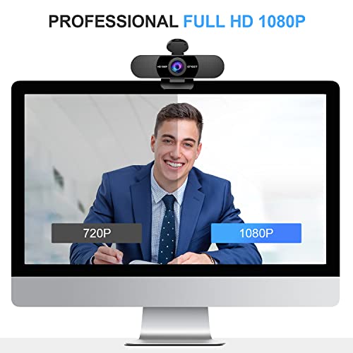 EMEET 1080P Webcam with Microphone