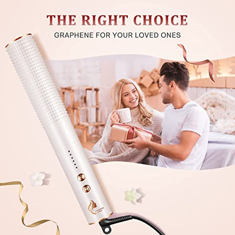 Graphene Times 2-in-1 Hair Straightener Brush