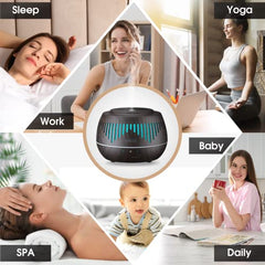 MISIJI Aromatherapy Diffuser with 10 Essential Oils Set