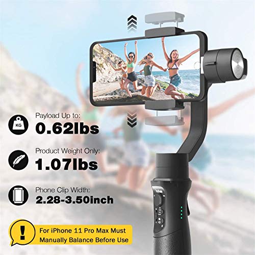 Hohem 3-Axis iPhone Gimbal Stabilizer