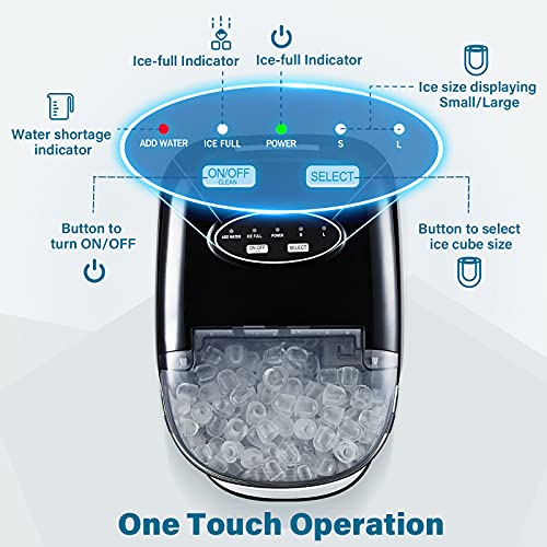 Free Village Ice Maker Machine for Countertop