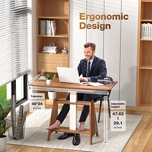 HOUSEELF Adjustable Standing Desk