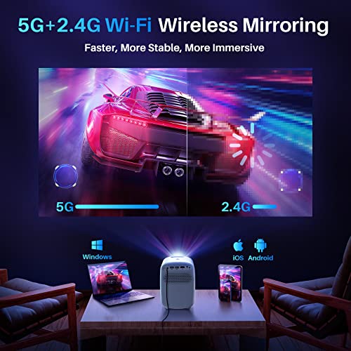 MUDIX Movie WiFi Projector