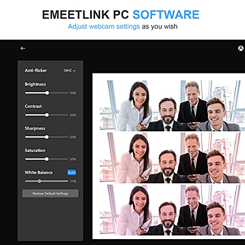 EMEET 1080P Webcam with Microphone
