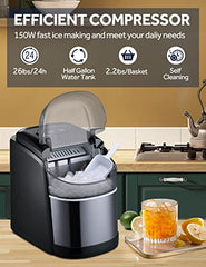 Free Village Ice Maker Machine for Countertop