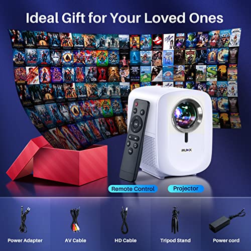 MUDIX Movie WiFi Projector