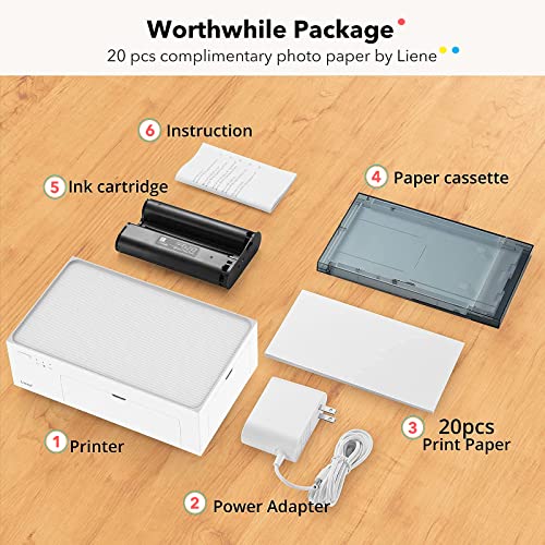 Liene 4x6'' Wi-Fi Picture Printer
