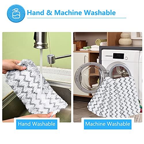 Doker 4-Pack Microfiber Mop Head Pads