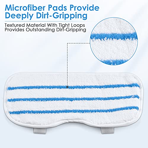 Doker 2-Pack Microfiber Mop Head Pads