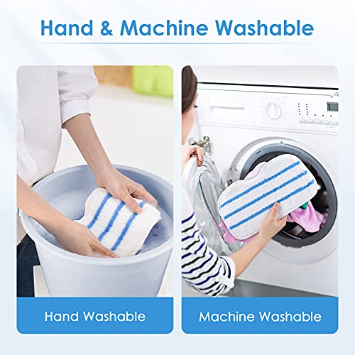 Doker 2-Pack Microfiber Mop Head Pads