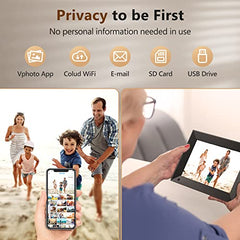 Benibela 8 Inch WiFi Digital Picture Frame
