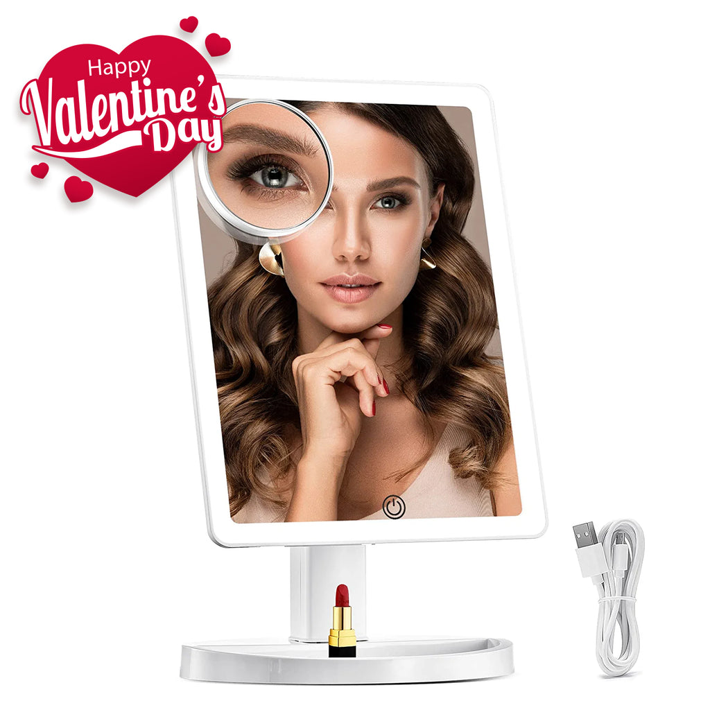 SOKEA Large Lighted Makeup Mirror