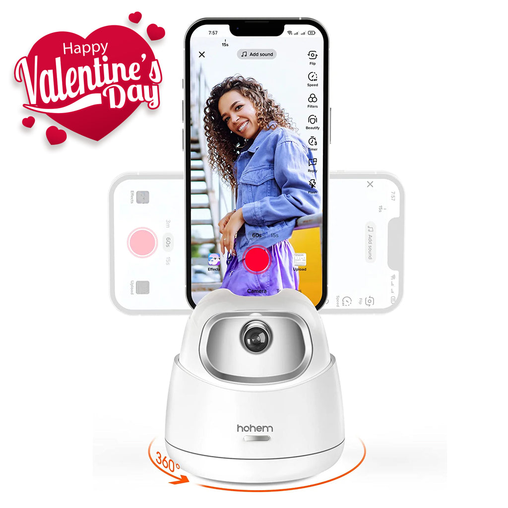 Hohem 360° Rotation Selfie Stand Auto Face Tracking Tripod